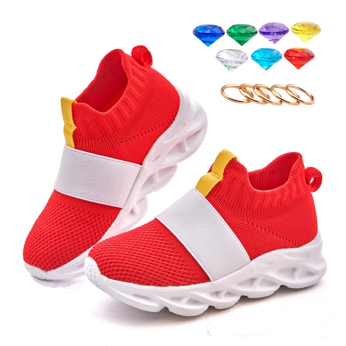 Sonic Shoes For Kids Sonic Zapatillas Sonic Red Sonic Shoes For Kids Boys Girls Cartoon Anime Sonic Games Shoes