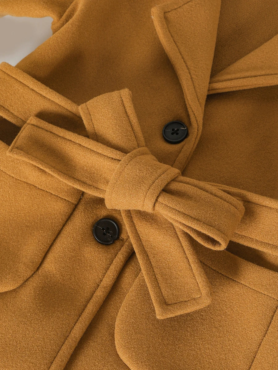 Baby Girl Fleece Jacket Solid Color Long Sleeve Zip Up Coat with Pockets and Ears Warm Winter Outwear for Infant