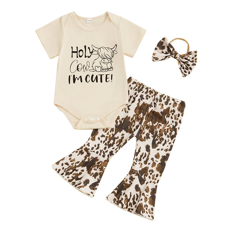 Toddler Girls Cute Summer Set Sleeveless Floral Print Romper with Ruffle Trim and Matching Bow Headband Adorable Outfit for