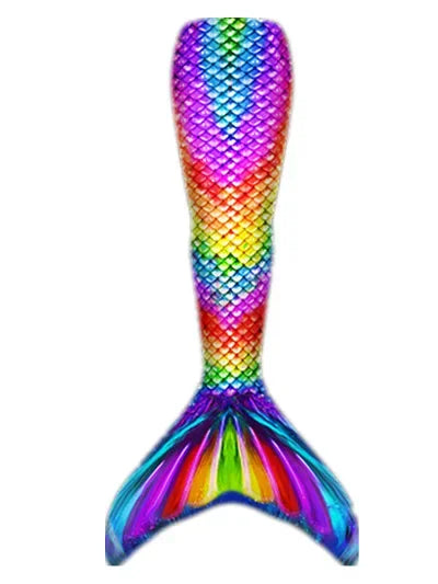 2023 New Kids Girls Swimming Mermaid Tail Mermaid Costume Cosplay Child Adult Birthday Gift Fantasy Swimsuit Can Add Monofin Fin