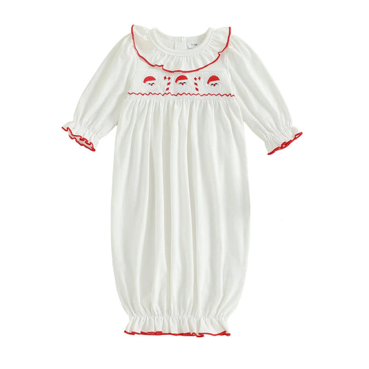 Infant Sleep Sack for Boys Girls Winter Holiday Long Sleeve Wearable Nightgown Newborn Pajama Gown for Christmas