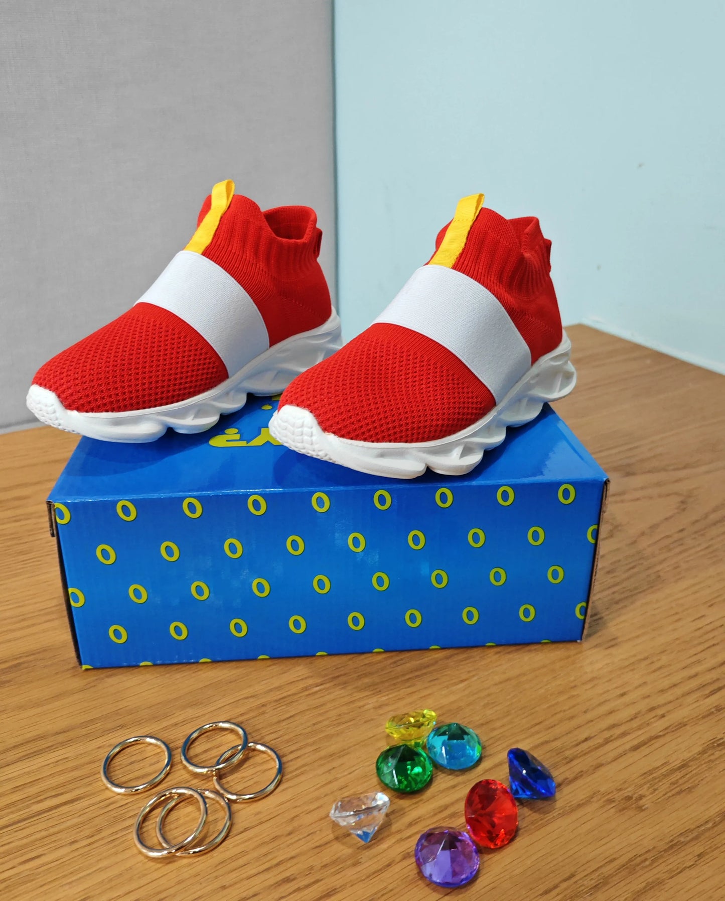 Sonic Shoes For Kids Sonic Zapatillas Sonic Red Sonic Shoes For Kids Boys Girls Cartoon Anime Sonic Games Shoes