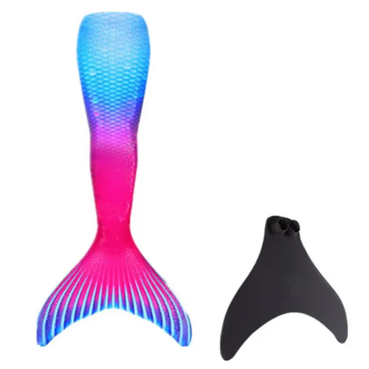 2023 New Kids Girls Swimming Mermaid Tail Mermaid Costume Cosplay Child Adult Birthday Gift Fantasy Swimsuit Can Add Monofin Fin