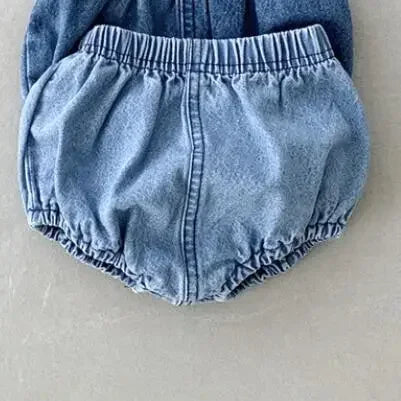 Adorable Baby Boys Shorts Summer Casual Denim Short Pants for Toddler Girls Pockets Design Clothing Children Jeans Pants 0-24M