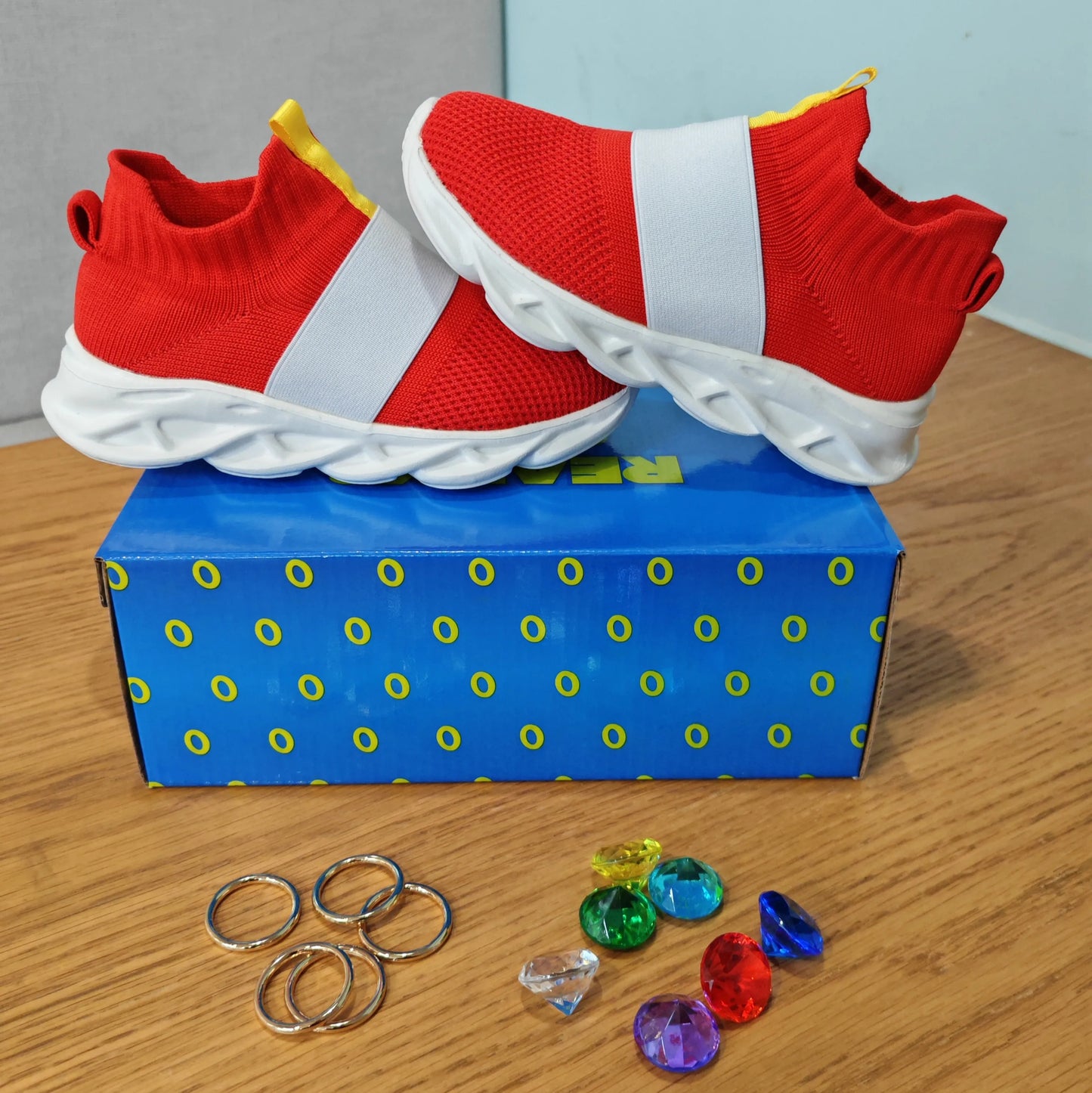Sonic Shoes For Kids Sonic Zapatillas Sonic Red Sonic Shoes For Kids Boys Girls Cartoon Anime Sonic Games Shoes