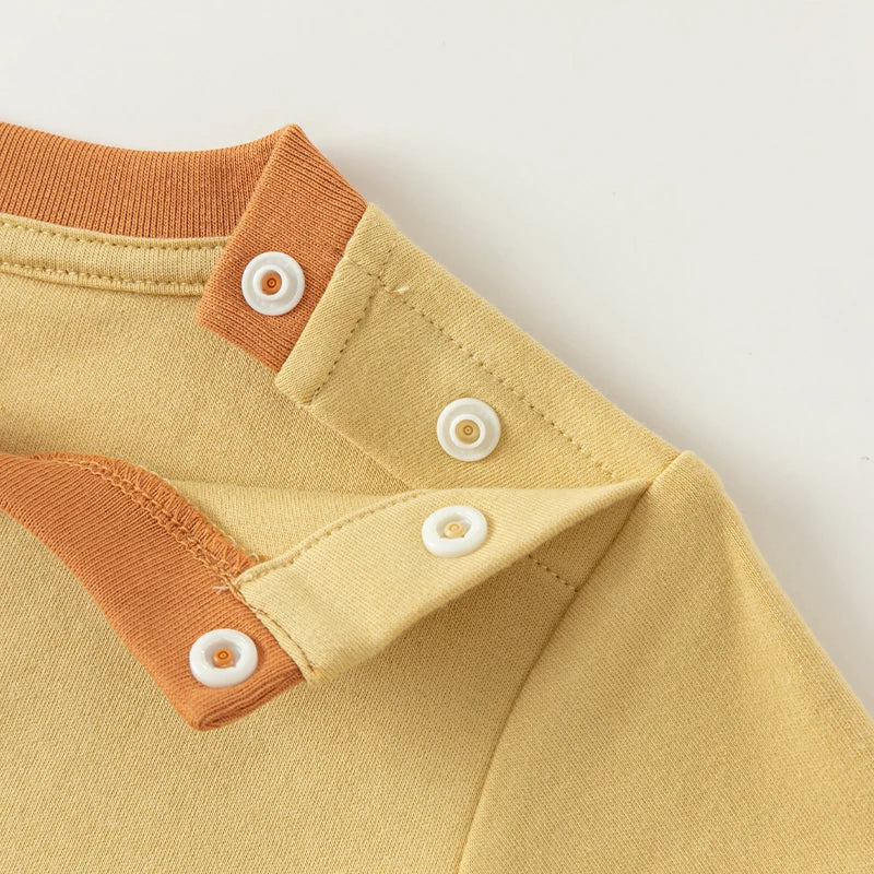 Dave Bella Long Sleeve Spring T-shirt for Girls Boys Cartoon Bottoming Shirt Children Casual Outdoor T-shirt DB3241844