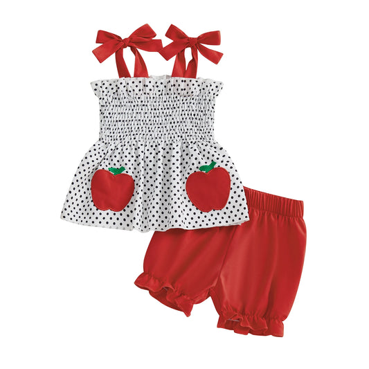 Toddler Girl Sleeveless Floral Print Ruffle Top Denim Shorts 2 Piece Outfit Set for Summer Beach Vacation