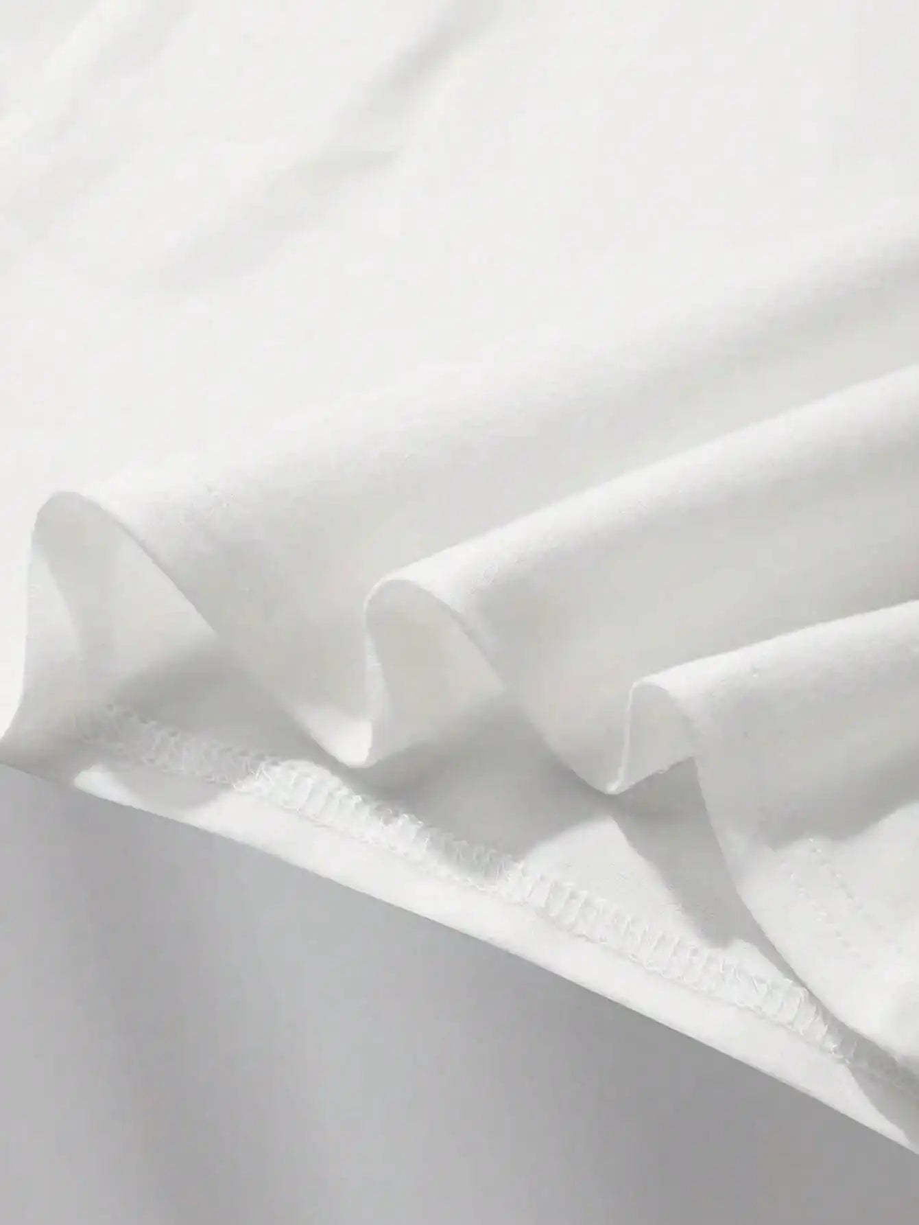 Tween Girls Cotton T-Shirt, White Tee With Rose Pattern Elements, Comfy & Cute Floral Art Print Tops