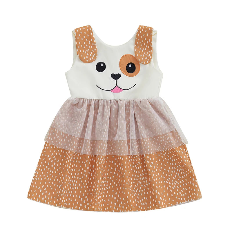 Adorable Toddler Girls Floral Print Sleeveless Dress for Summer Beach Party Casual Wear Cute Outfit Clothes