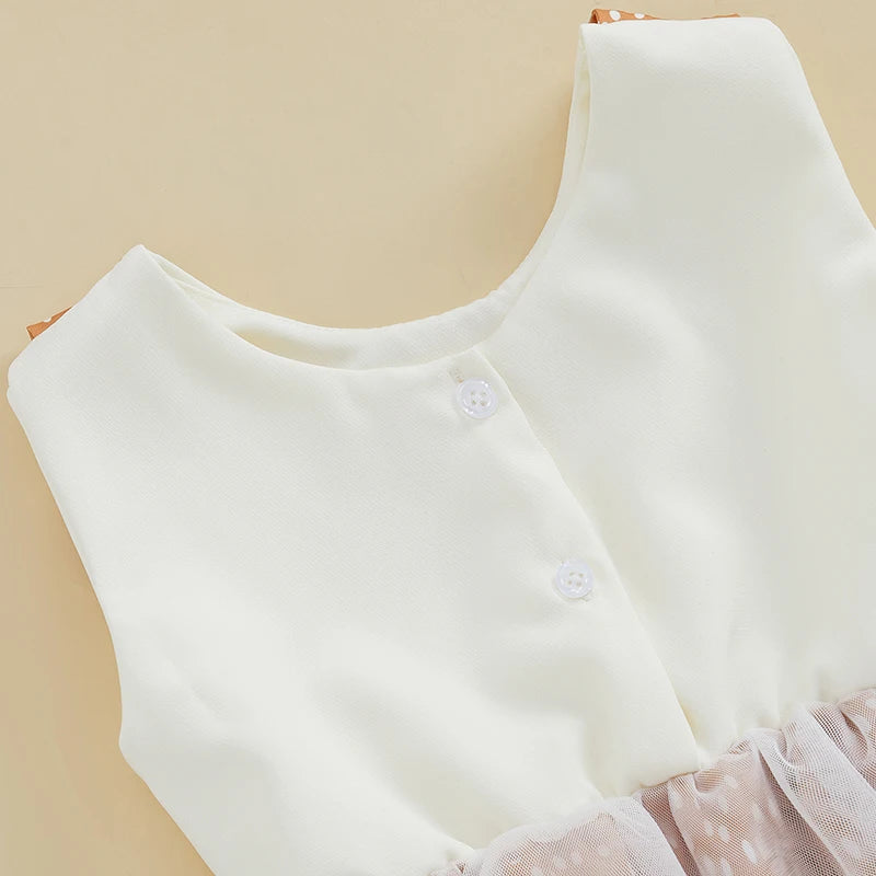 Adorable Toddler Girls Floral Print Sleeveless Dress for Summer Beach Party Casual Wear Cute Outfit Clothes