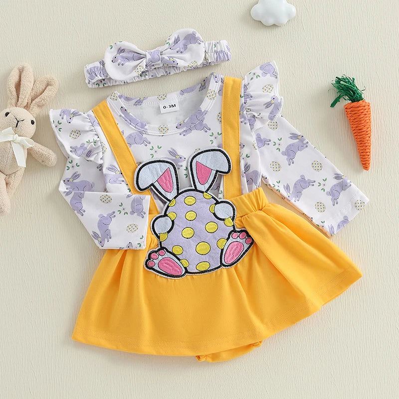 Toddler Girls 3Pcs Summer Outfits Floral Print Ruffle Sleeveless Top Shorts Headband Set Kids Clothes for Beach Vacation or